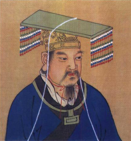 指挥联军进攻商纣王的周武王 