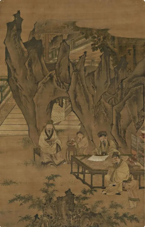 《文会图》二