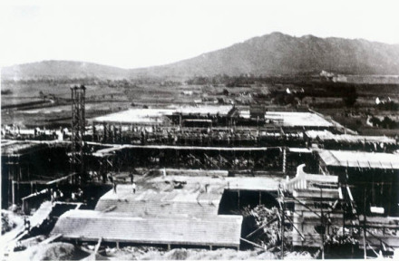 兴建中的国立中央博物院