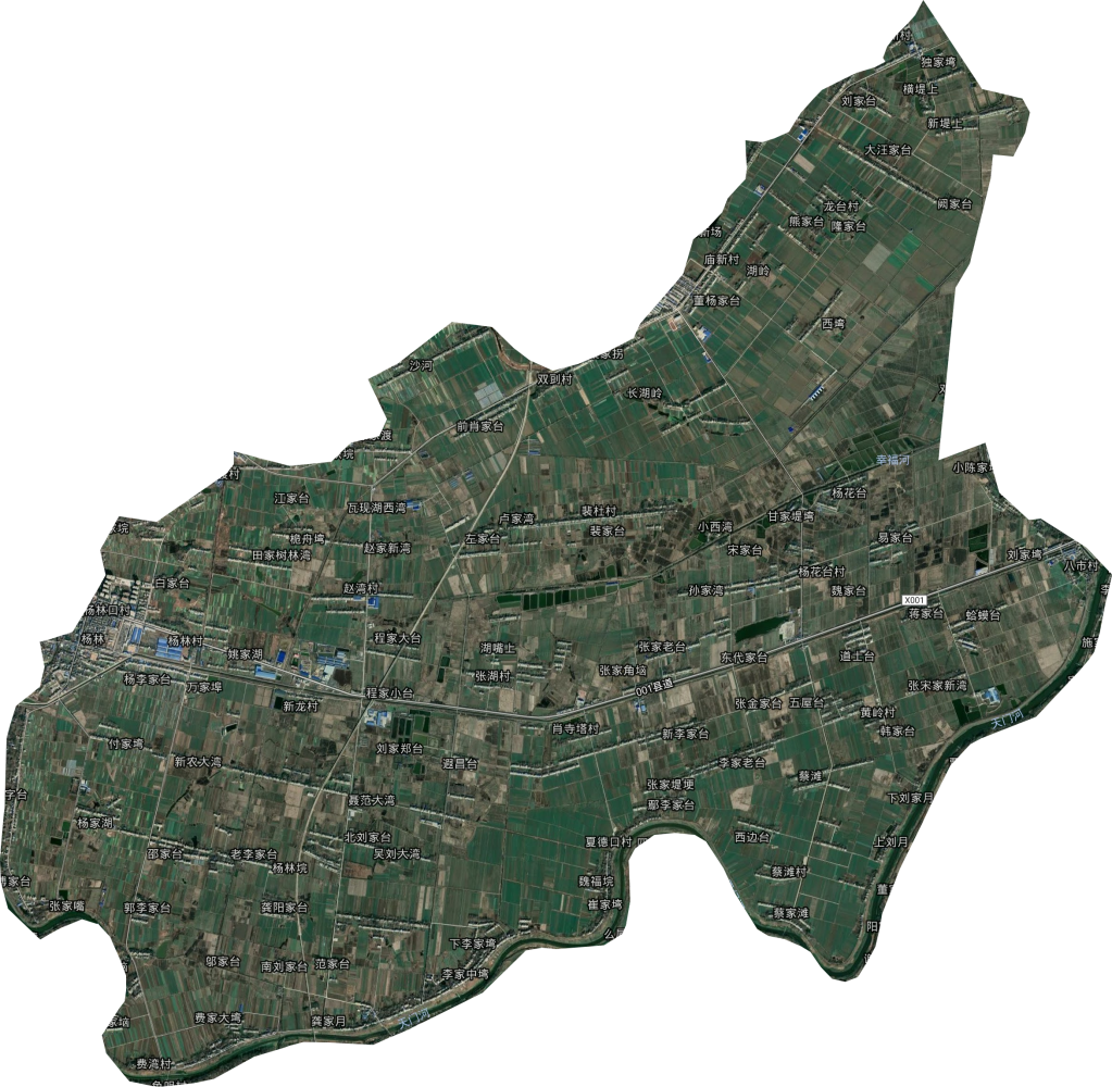 杨林街道卫星地图