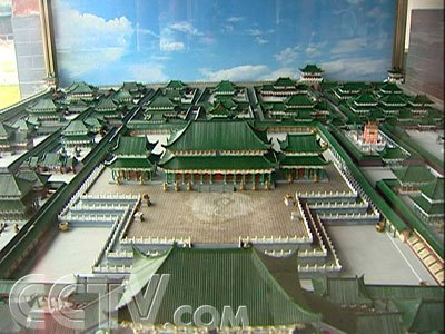 北宋皇宫鸟瞰