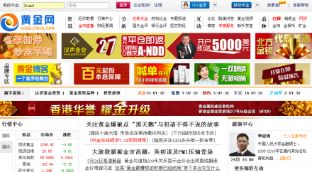 中金在线黄金网页面