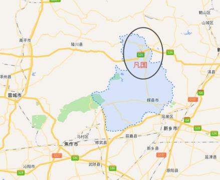 凡国的地理位置