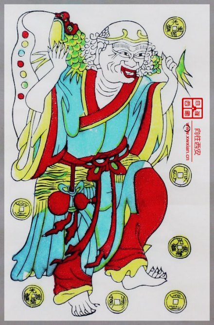 凤翔木版年画 