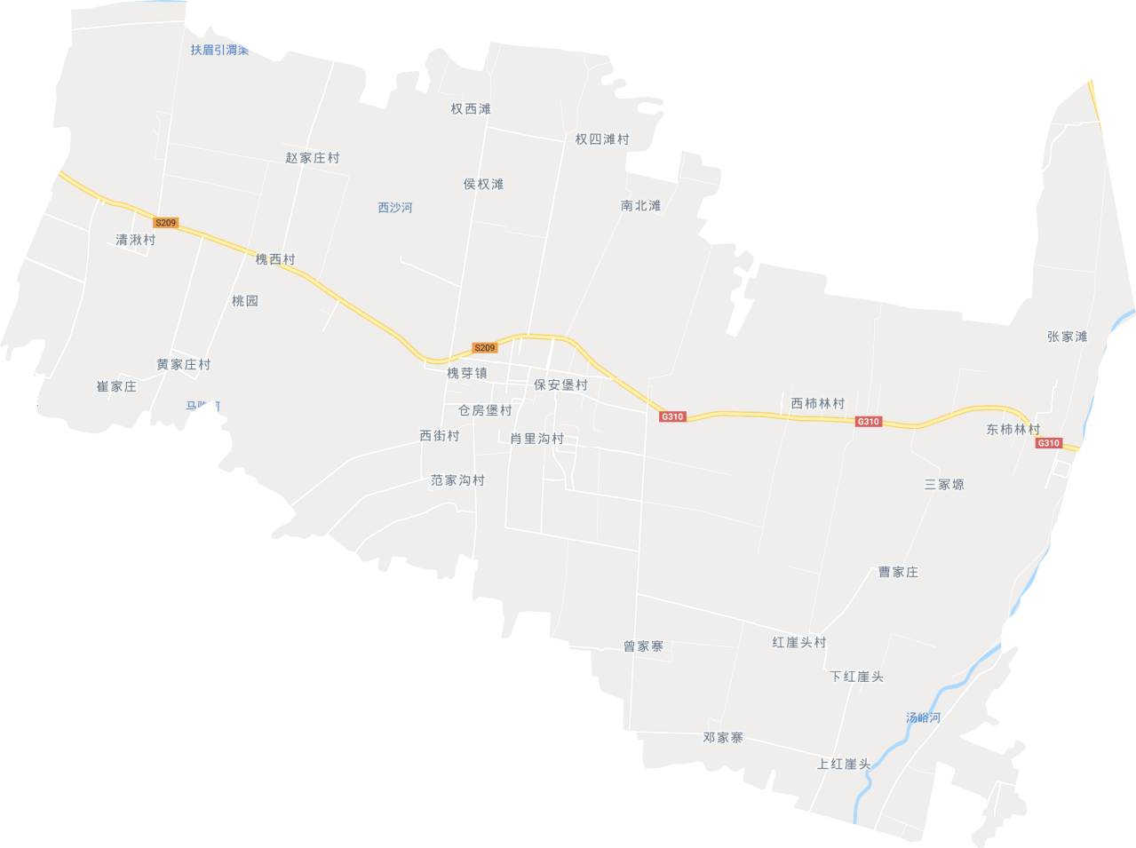 槐芽镇电子地图