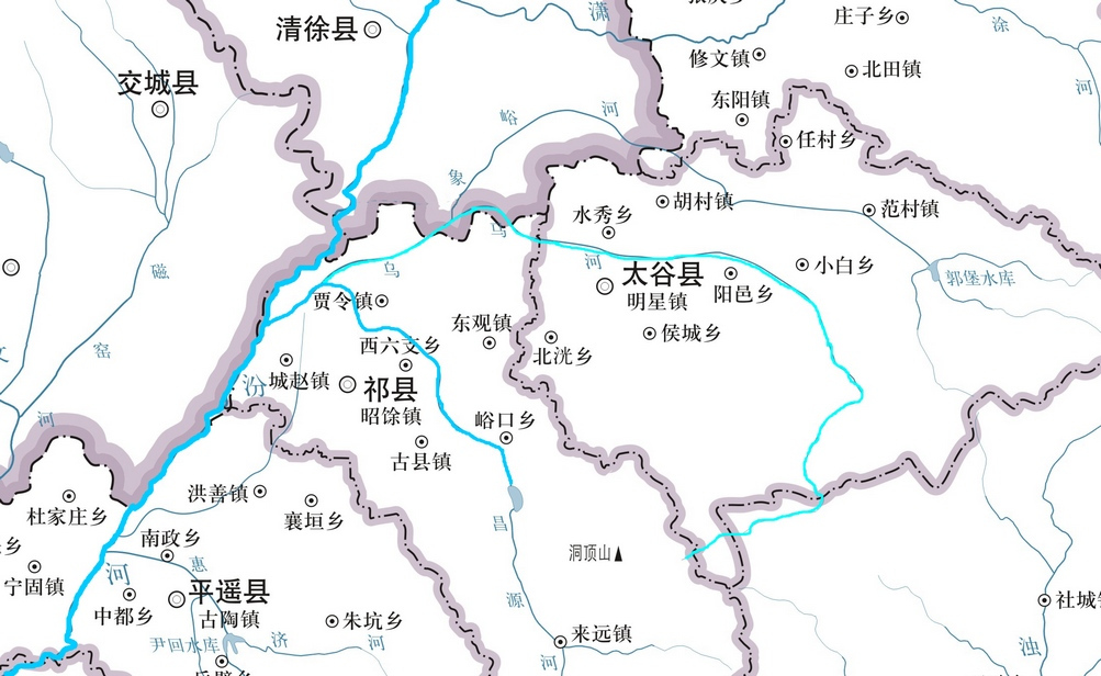 乌马河的位置及水系分布