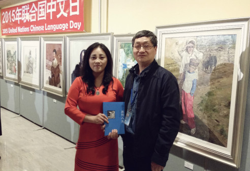 黎阳联合国发表演讲