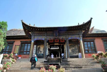 西宁北禅寺的灵官殿 