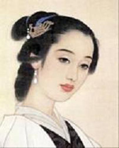 李清照画像 