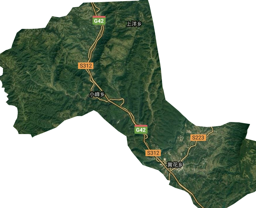 黄花镇卫星图