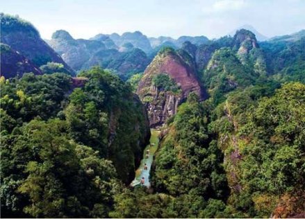 丹霞地貌(福建泰宁)