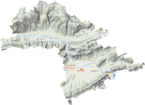 皂市镇地形图