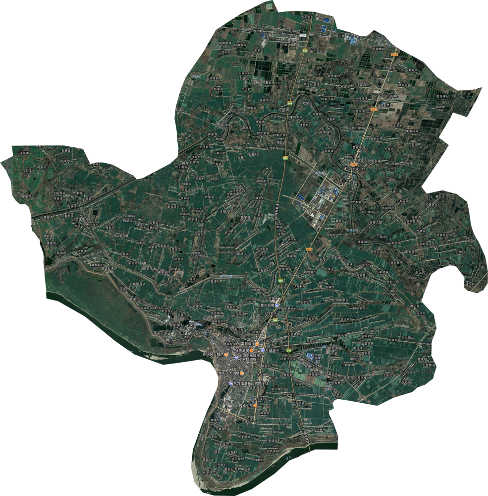 岳口镇卫星地图