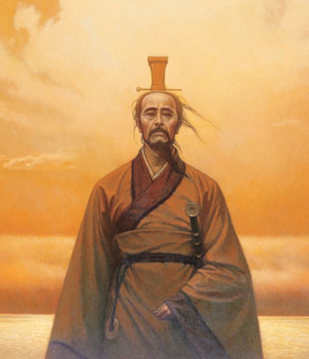 屈原汨罗投江（忧患精神贯穿湖湘文化）