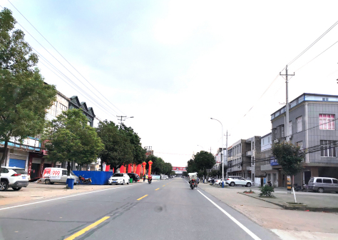 镇区街景实拍