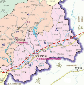 文家市镇地图
