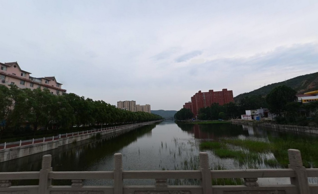 洪安涧河古县县城段