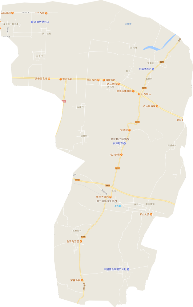 康二城镇电子地图