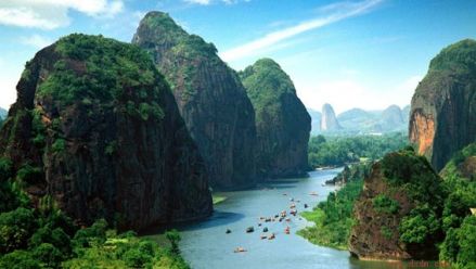 丹霞地貌(龙虎山)
