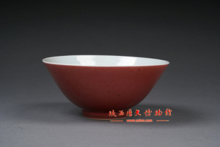 明·祭红碗
