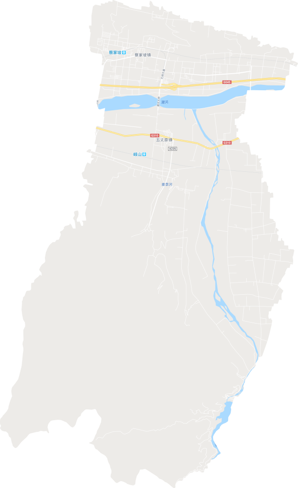 蔡家坡镇电子地图