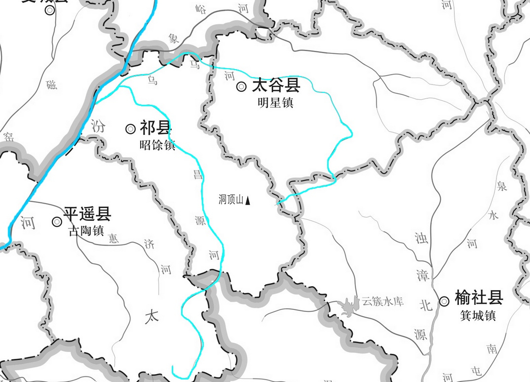 昌源河位置及流向