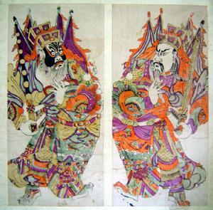 凤翔木版年画