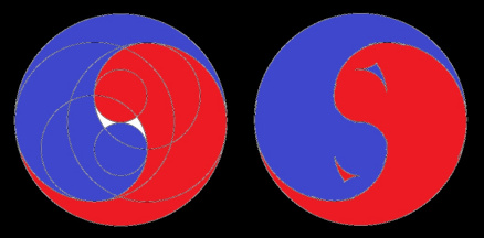 太极图尺规画法