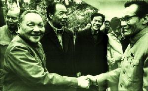 1984年1月24日与邓小平