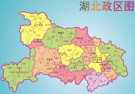 湖北省地图