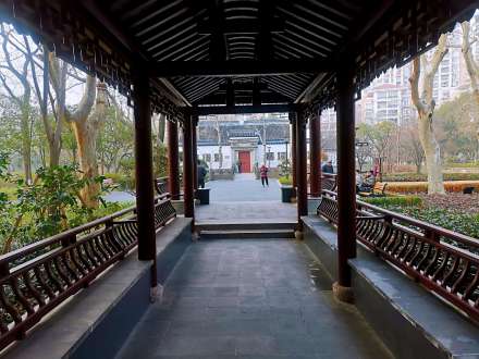 闸北公园·长廊