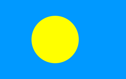 帕劳国旗