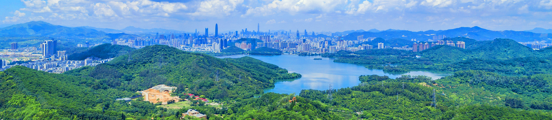 深圳市中国科学院仙湖植物园风景全貌