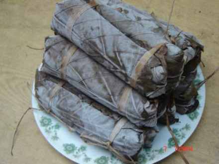 西峡.槲叶包的粽子