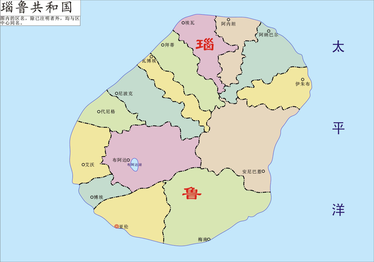 瑙鲁行政区划