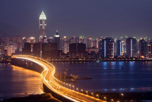 瓯越大桥夜景
