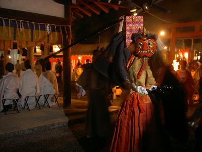 日本吉田神社驱傩式