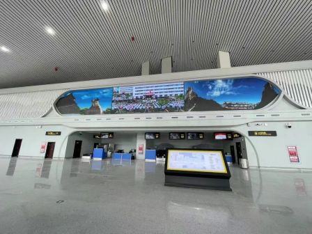 邢台褡裢机场航站楼内景