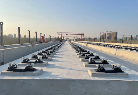 滁宁城际铁路二期无砟轨道