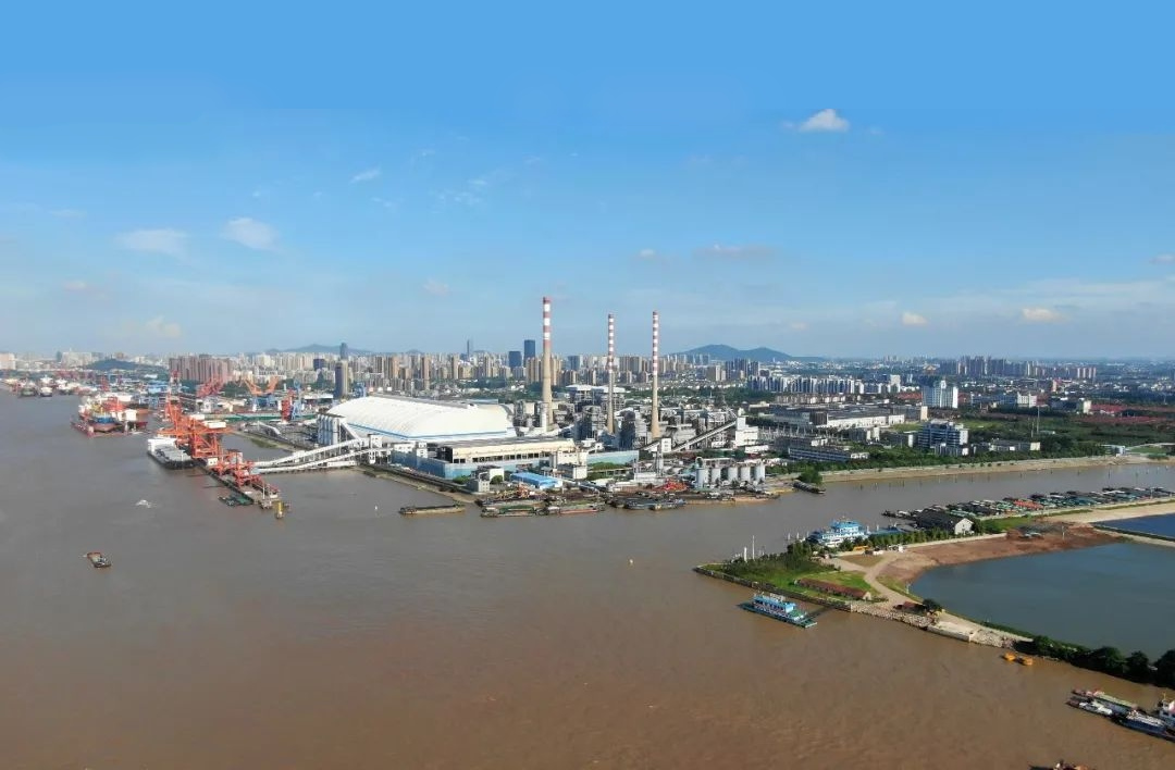 锡澄运河（新夏港）入江口