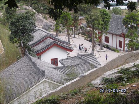 “长城”俯瞰