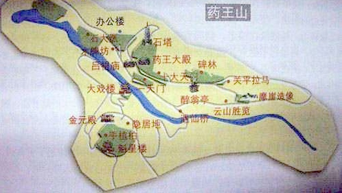 景点分布