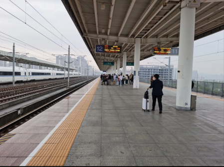 上饶站11-12站台（合福场）