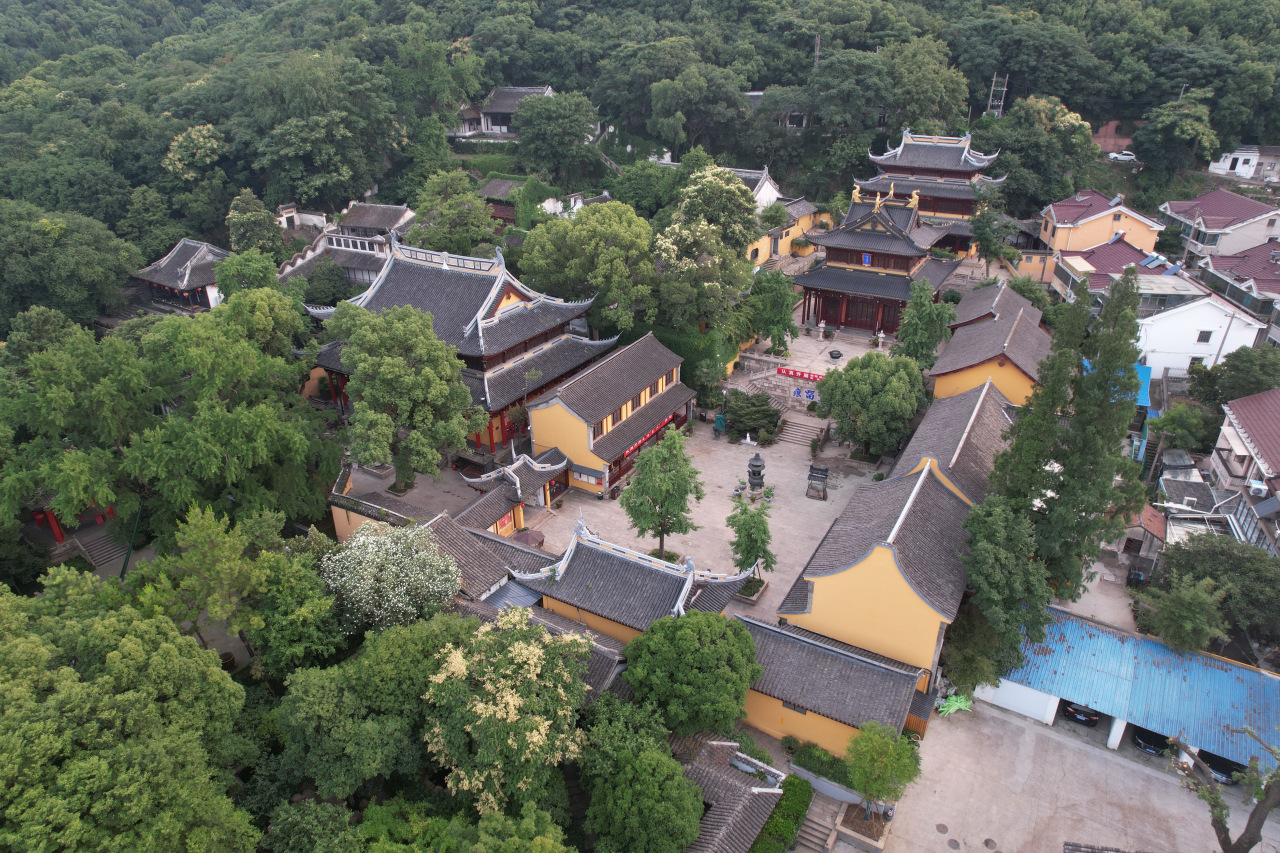 惠山寺航拍
