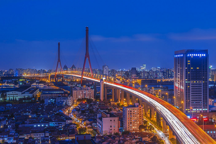 杨浦大桥远景