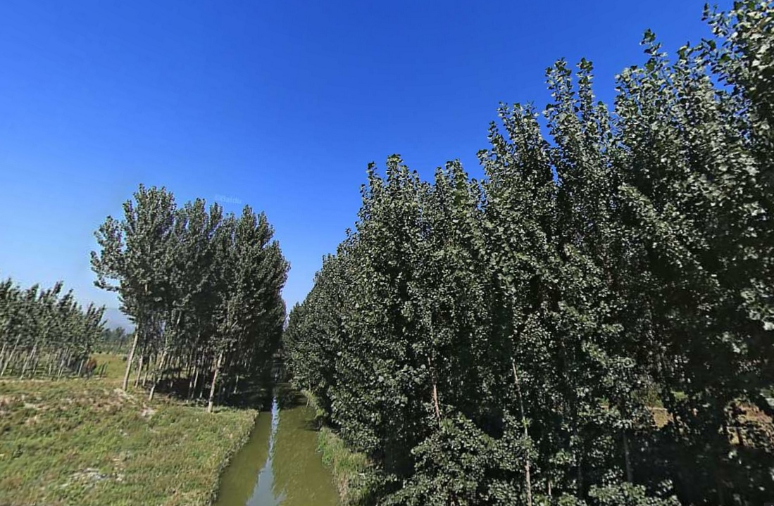 马刨泉河下游西沙河一段