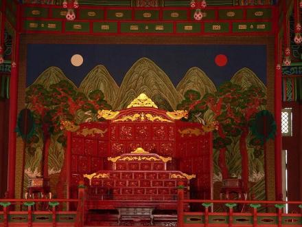 朝鲜王位，景福宫勤政殿