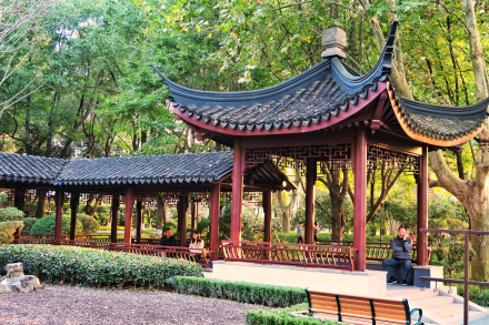 闸北公园·四方亭