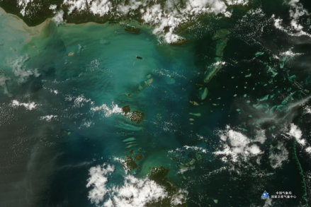 拍摄卫星：风云三号D星 拍摄地点：托雷斯海峡  