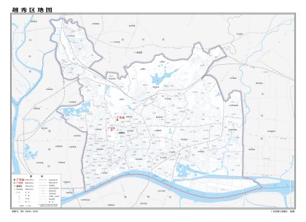  越秀区地图